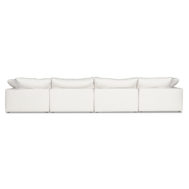 Cloud | 6-Piece Modular Sofa (Includes 2 Ottomans) - Banana Home