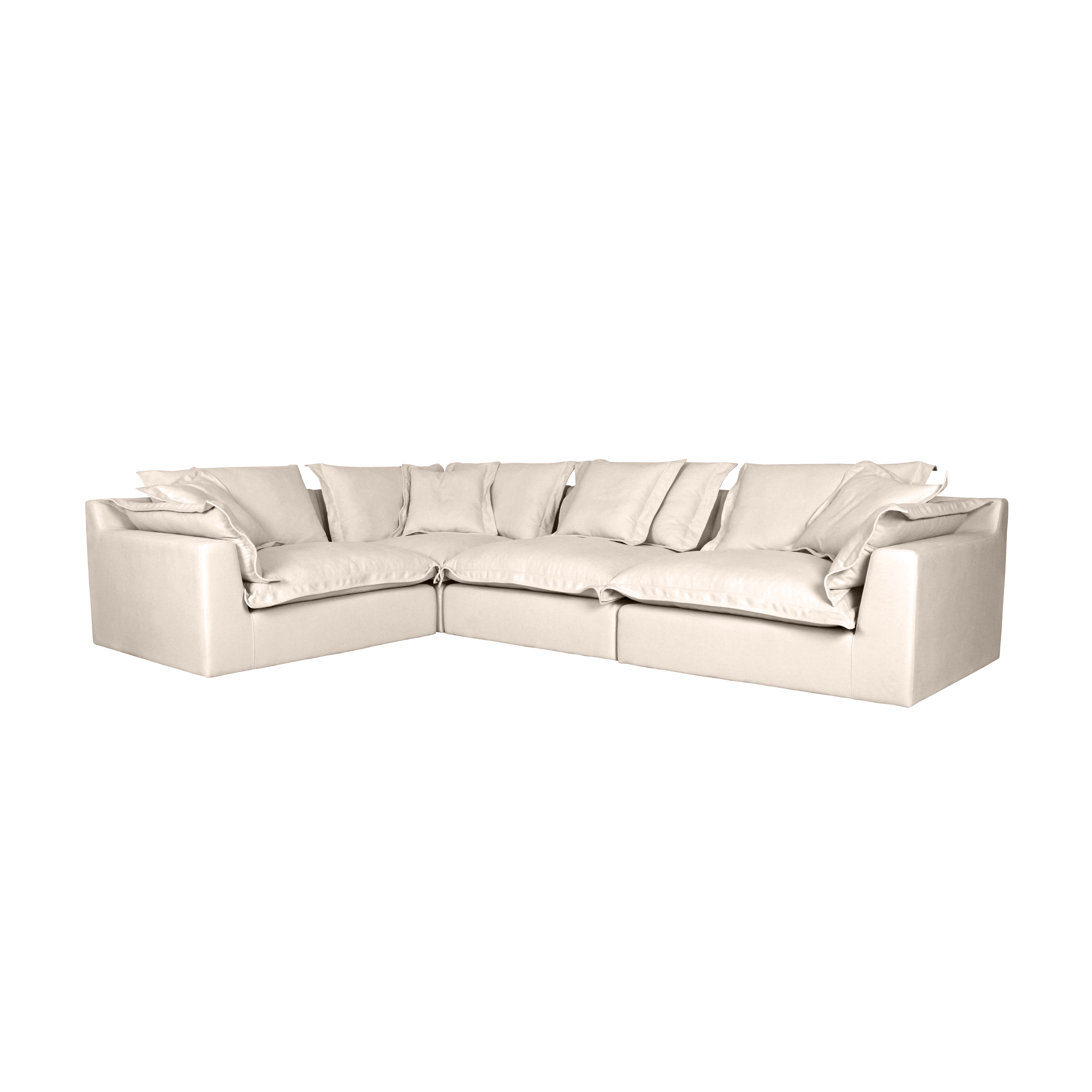 Cosy | Feather Cloud Modular Couch 4 Pcs Corner