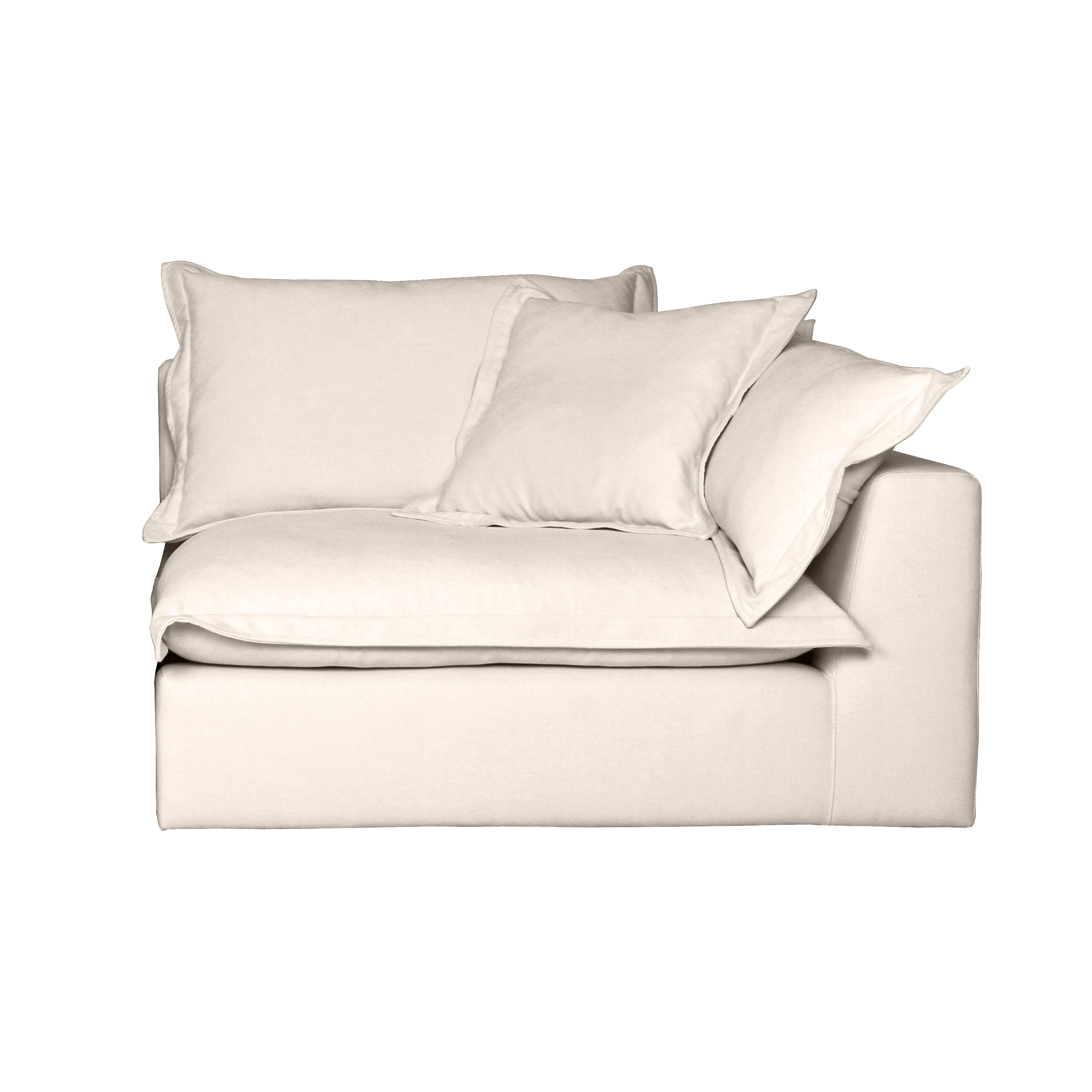 Cosy | Feather Cloud Modular Couch End Chair (Right)