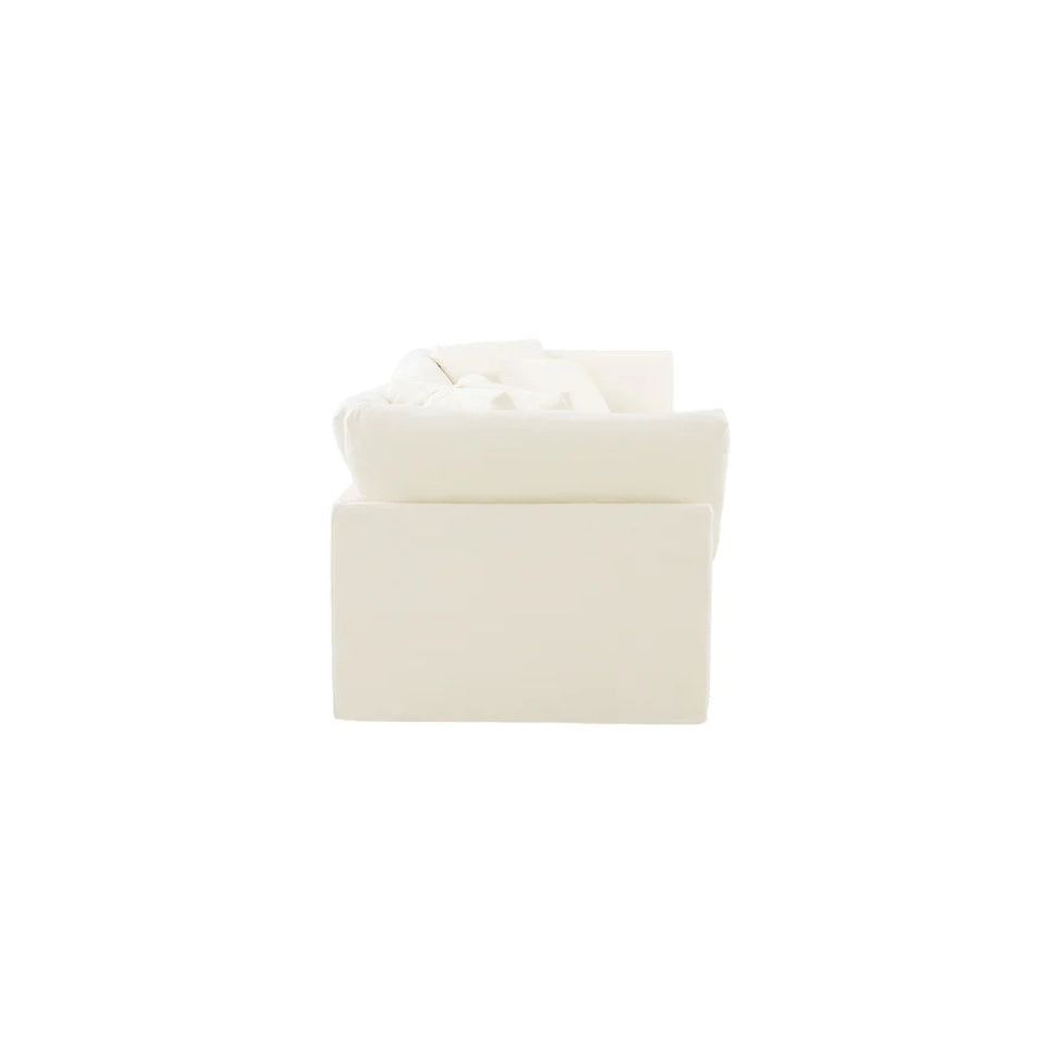 Bayside | Linen Feather Modular Couch 3 Pcs