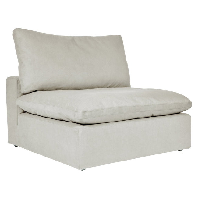 Cloud Armless Chair | Feather Down - Banana Home
