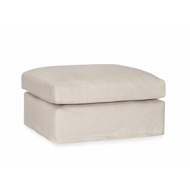 Hampton | Linen Feather Sofa Ottoman