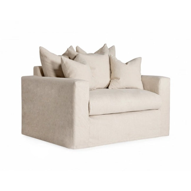 Hampton | Linen Feather Sofa Armchair