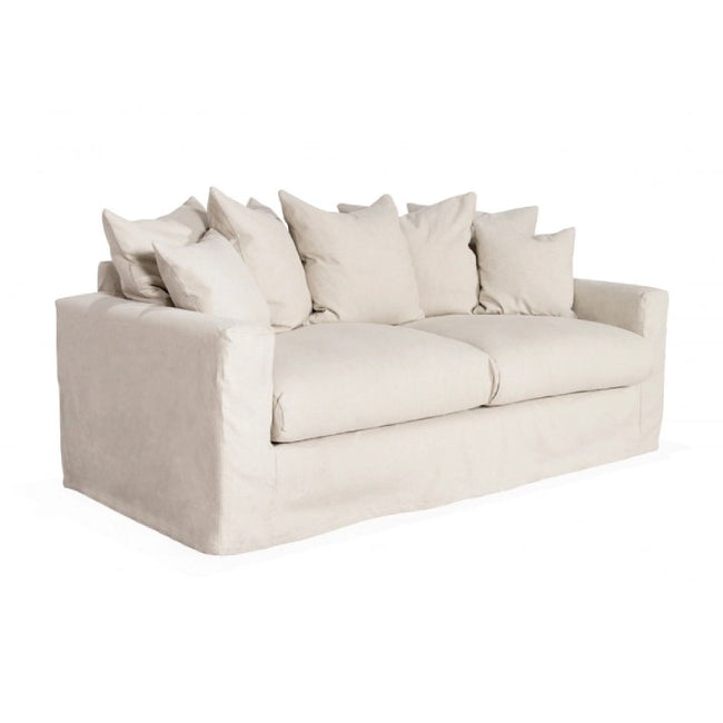 Hampton | Linen Feather Sofa 2 Seater