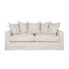 Hampton | Linen Feather Sofa 2 Seater