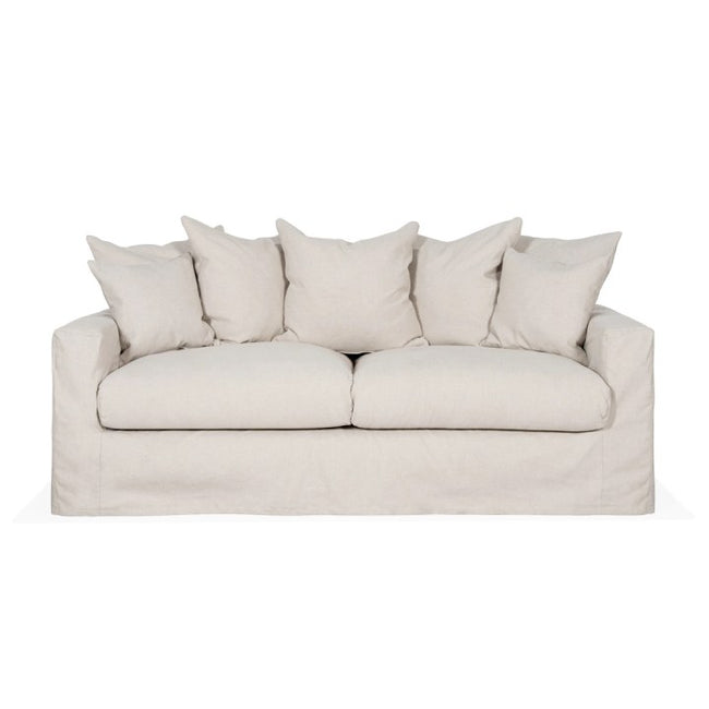 Hampton | Linen Feather Sofa 2 Seater