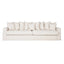 Hampton | Linen Feather Sofa 4.5 Seater