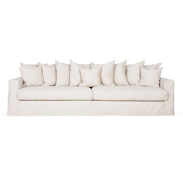 Hampton | Linen Feather Sofa 4.5 Seater
