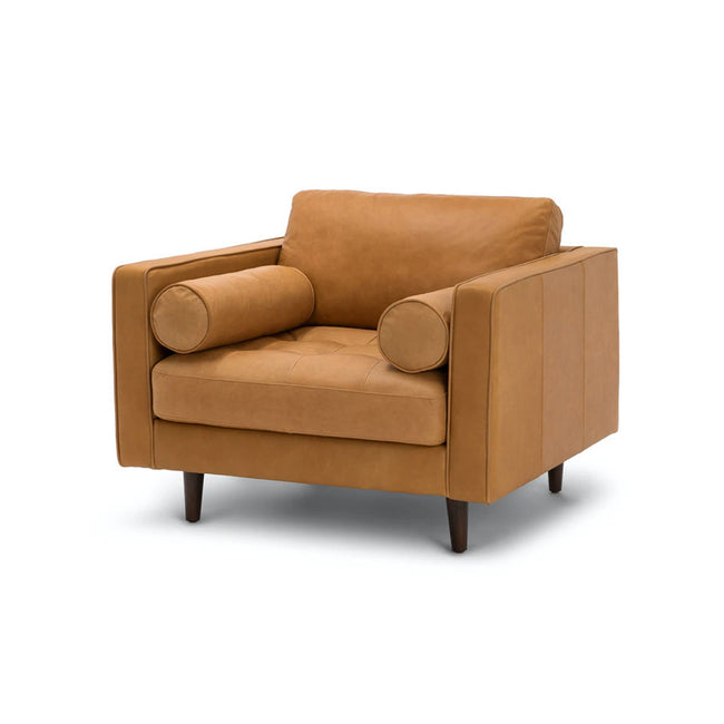 Lenojo | 1 Seater Leather Sofa