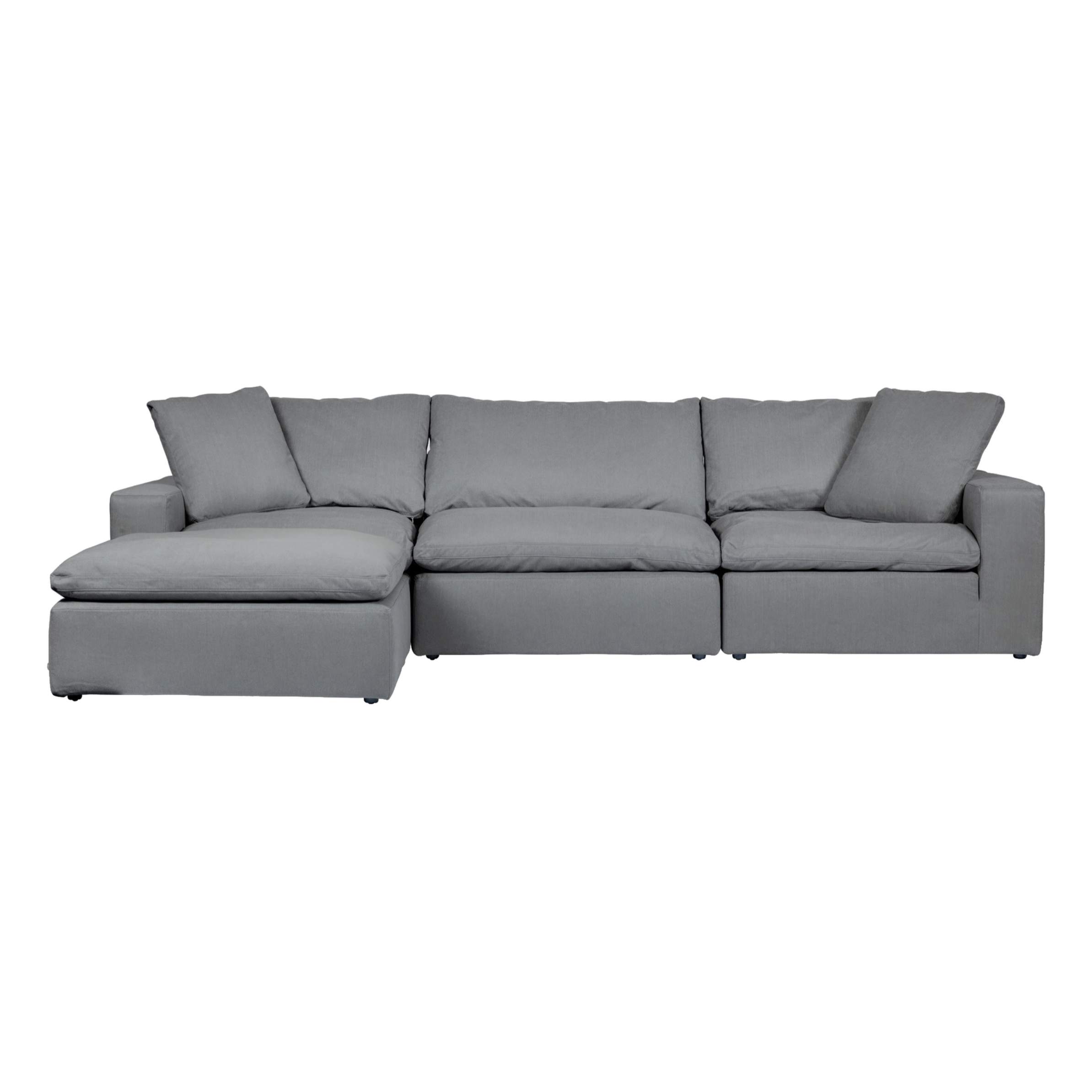 Cloud | 4-Piece Modular Sofa (Includes Ottoman) - Banana Home