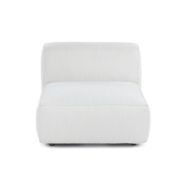 Macedon Armless Chair | Oversized Fabric Sofa