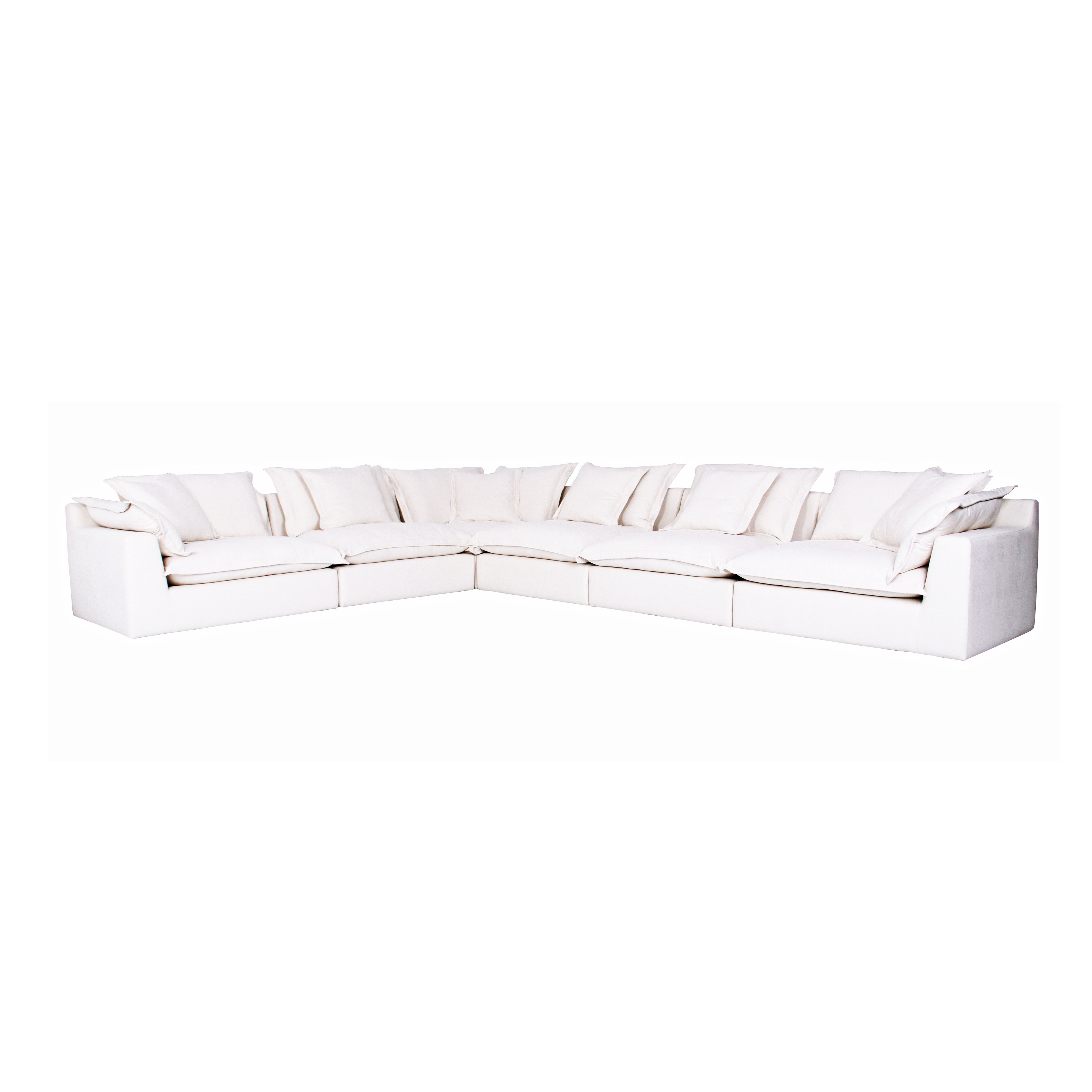 Cosy | Feather Cloud Modular Couch 6 Pcs Corner