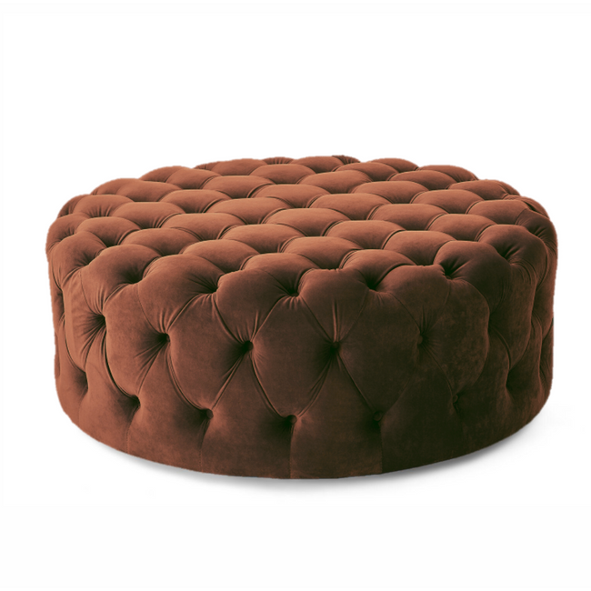 Tufted footstool discount