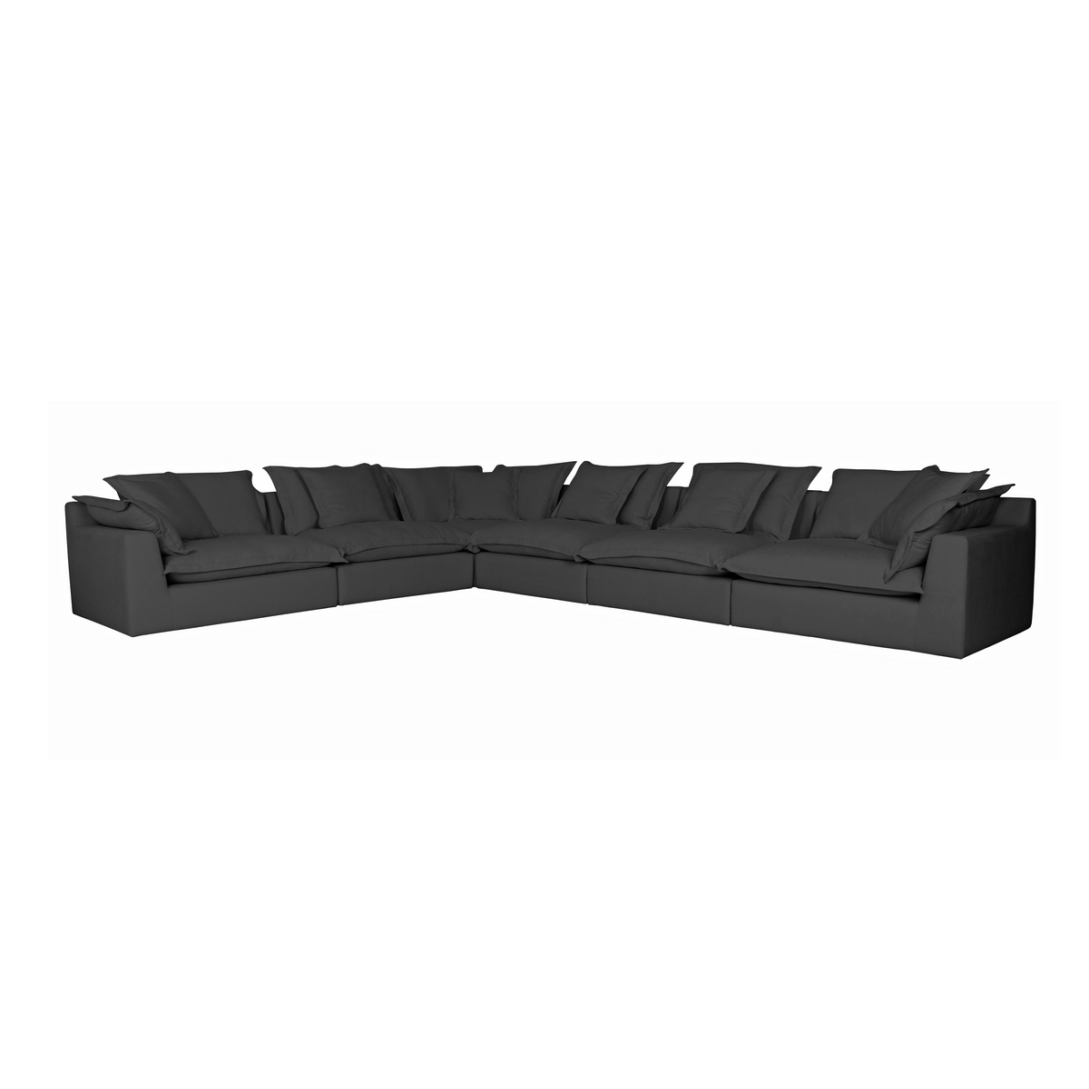 Cloud Cosy Feather Cloud Modular Couch 6 Pcs Corner Banana Home