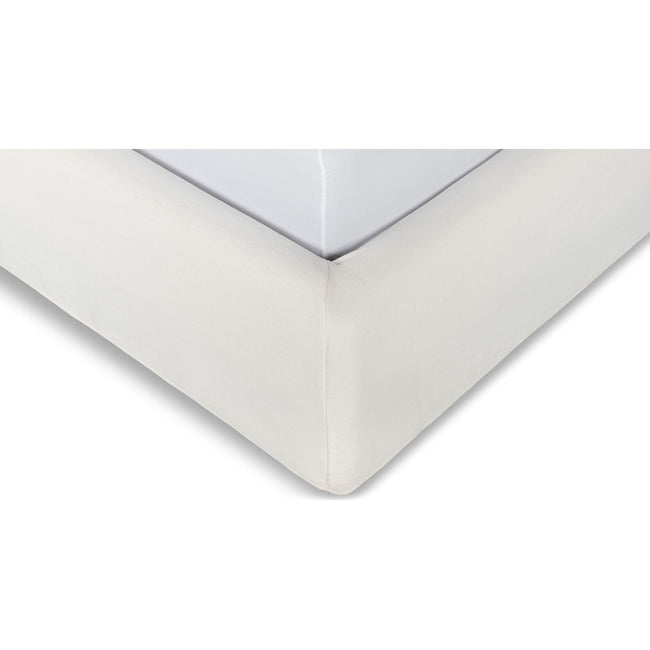 Tamarama | Super King Linen Bed Frame and Headboard