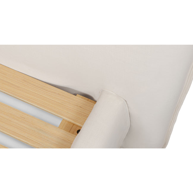 Tamarama | Double Linen Bed Frame and Headboard