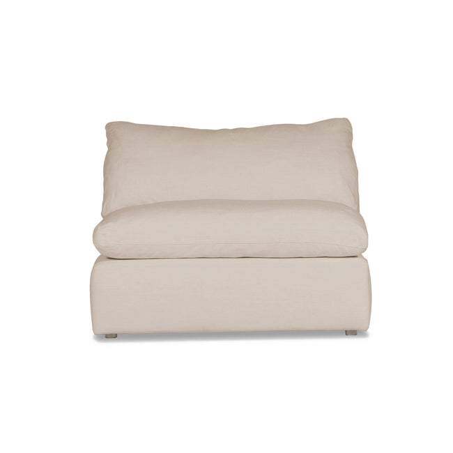 Cloud Armless Chair | Feather Down