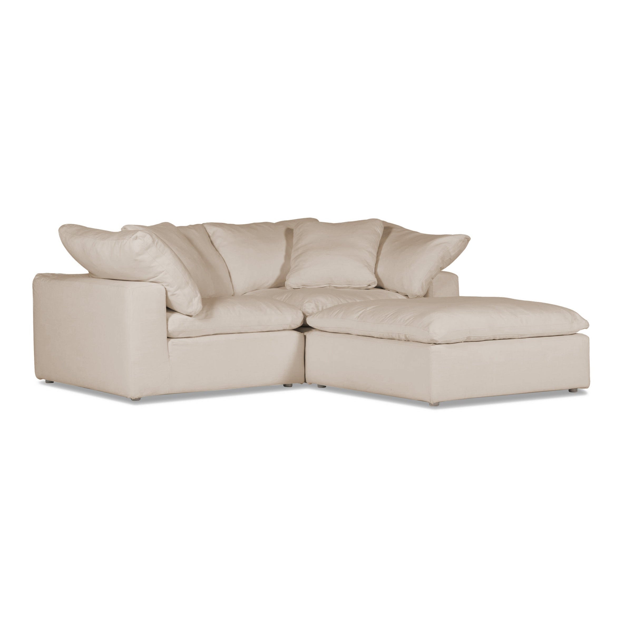 Cloud | 3-Piece Modular Sofa (Includes Ottoman)