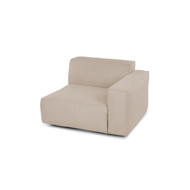 Macedon End Arm | Oversized Fabric Sofa