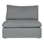 Cloud Armless Chair | Feather Down - Banana Home