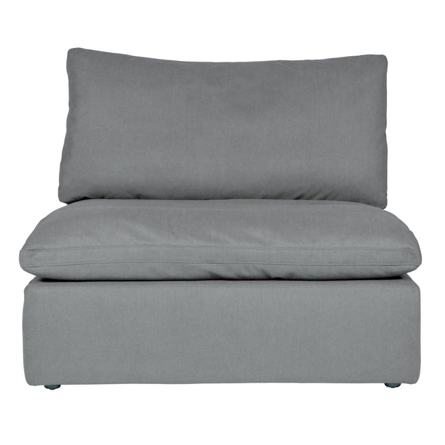 Cloud Armless Chair | Feather Down - Banana Home