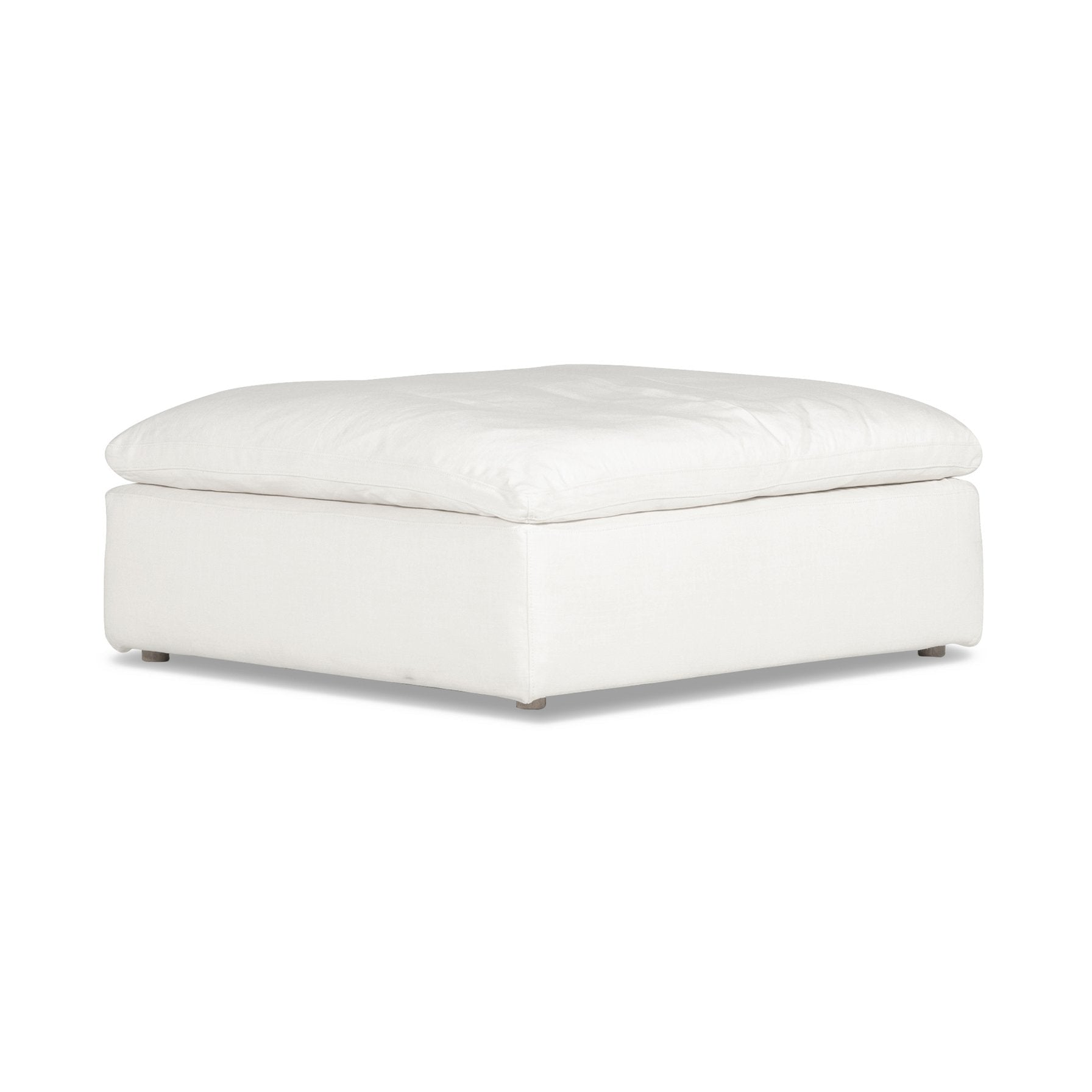Cloud Ottoman | Feather Down - Banana Home