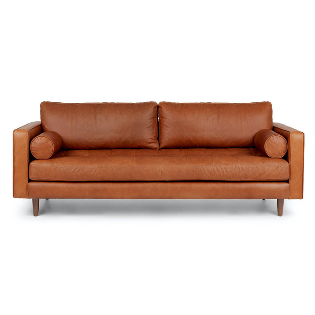 Lenojo | 3 Seater Leather Sofa