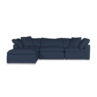 Cloud Classic | 4-Piece Modular Sofa (Includes Ottoman)/Chaise