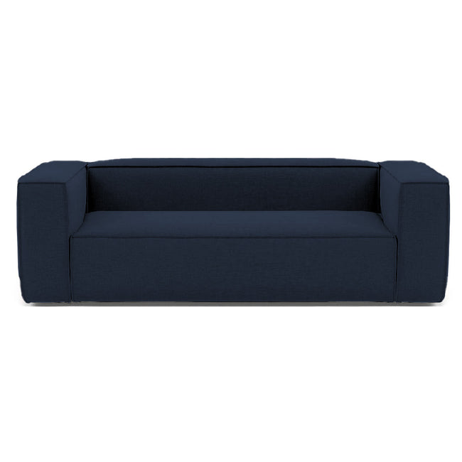 Baree | Fabric 3 Seater Boxy Sofa