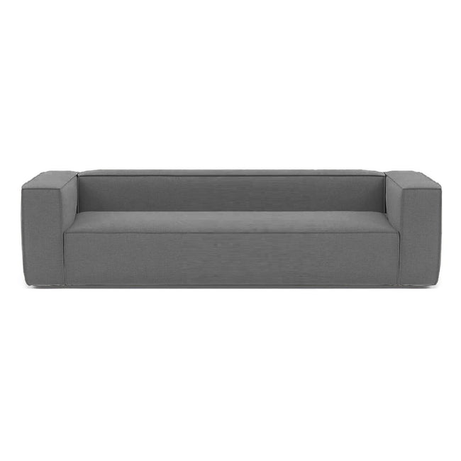 Baree | Fabric 3.5 Seater Boxy Sofa
