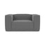 Baree | Fabric 1.5 Seater Boxy Armchair
