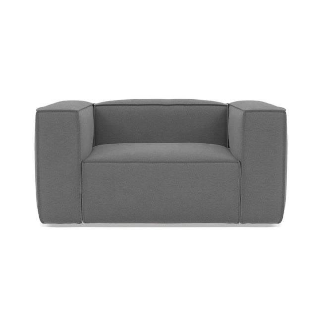 Baree | Fabric 1.5 Seater Boxy Armchair