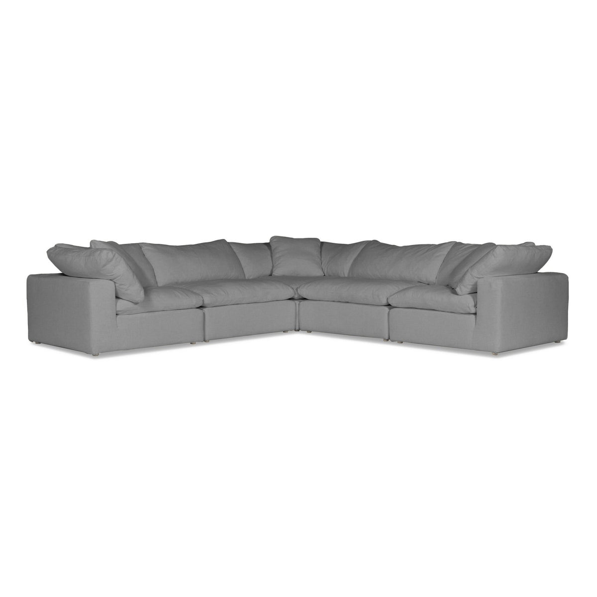 Cloud Classic 5Piece Closed Modular Sofa Banana Home