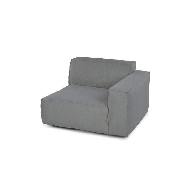 Macedon End Arm | Oversized Fabric Sofa