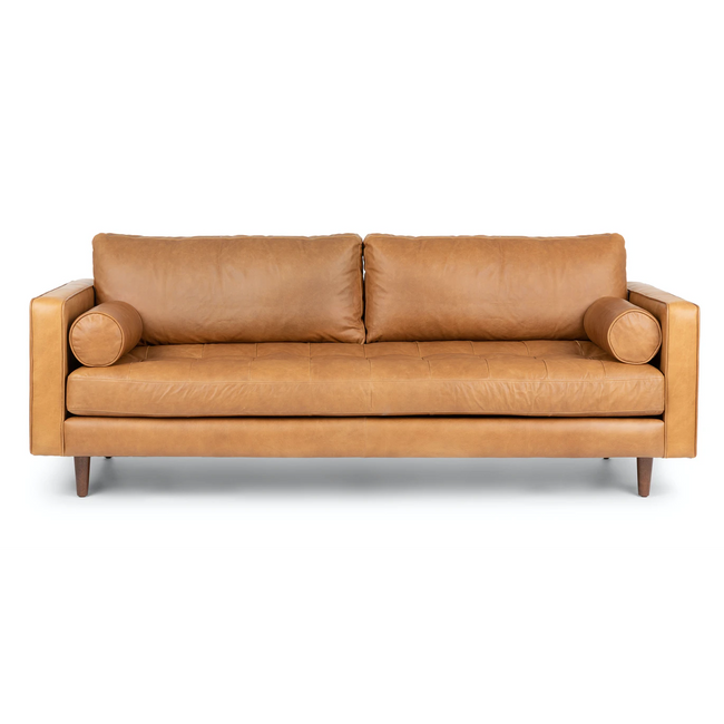 Lenojo | 3 Seater Leather Sofa