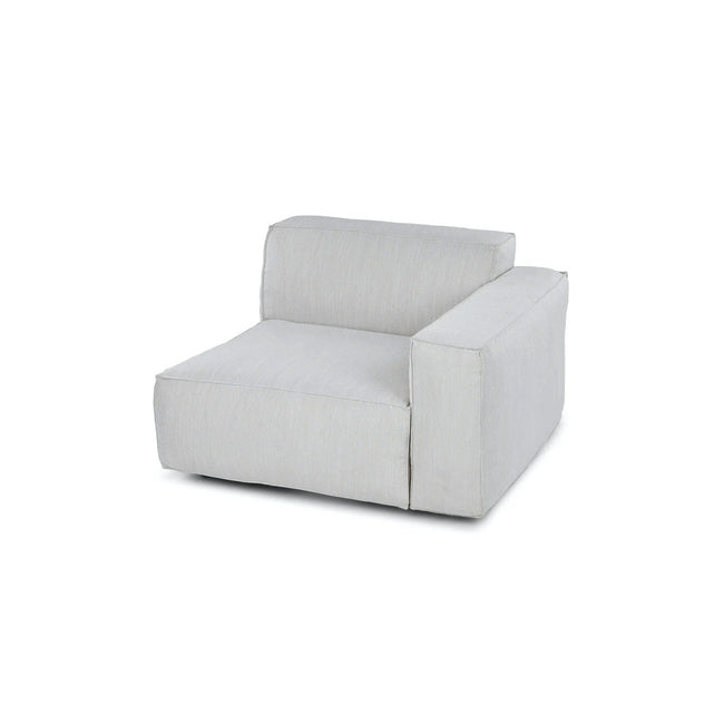 Macedon End Arm | Oversized Fabric Sofa