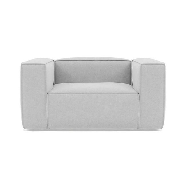 Baree | Fabric 1.5 Seater Boxy Armchair