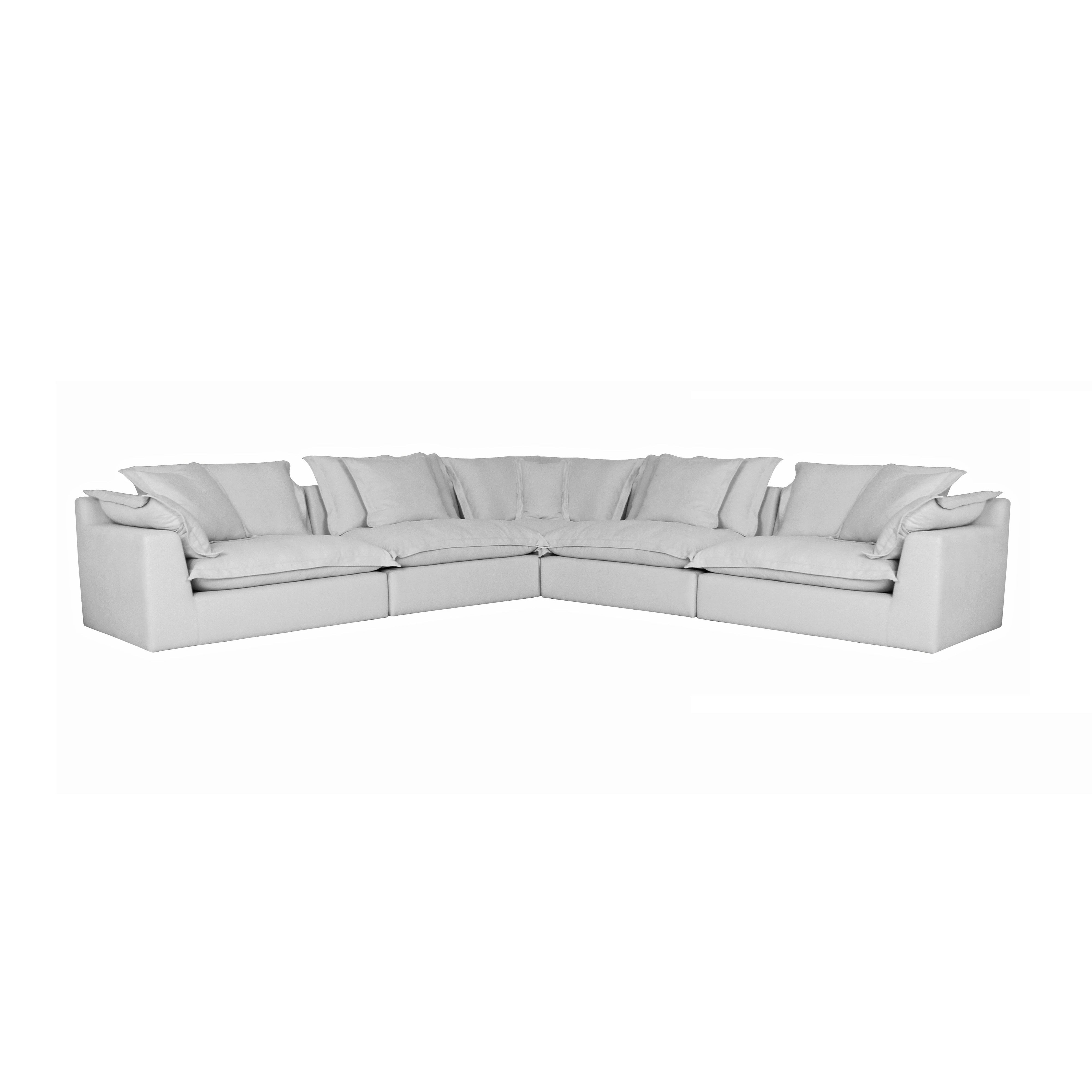 Cosy | Feather Cloud Modular Couch 5 Pcs Corner