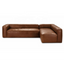 Baree | Leather Modular Sofa - Banana Home