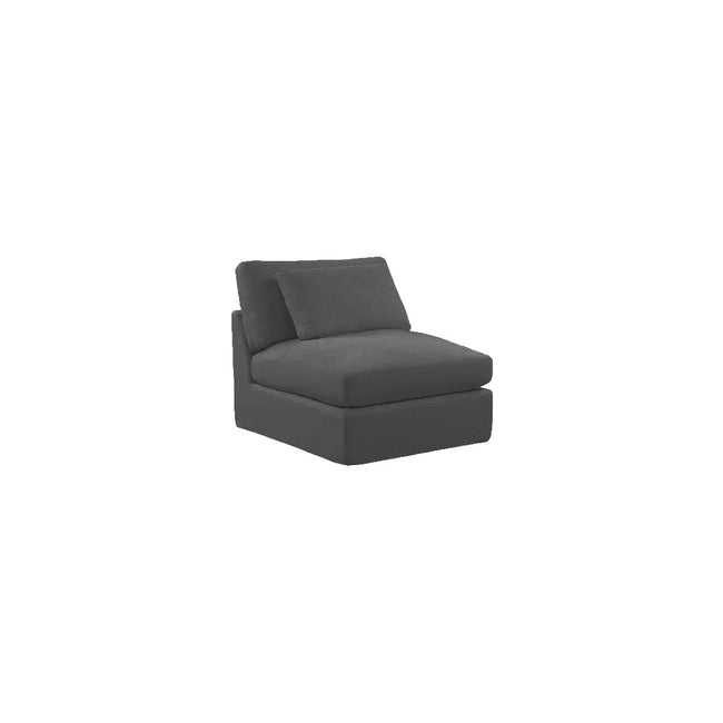 Bayside | Linen Feather Modular Couch Armless Chair