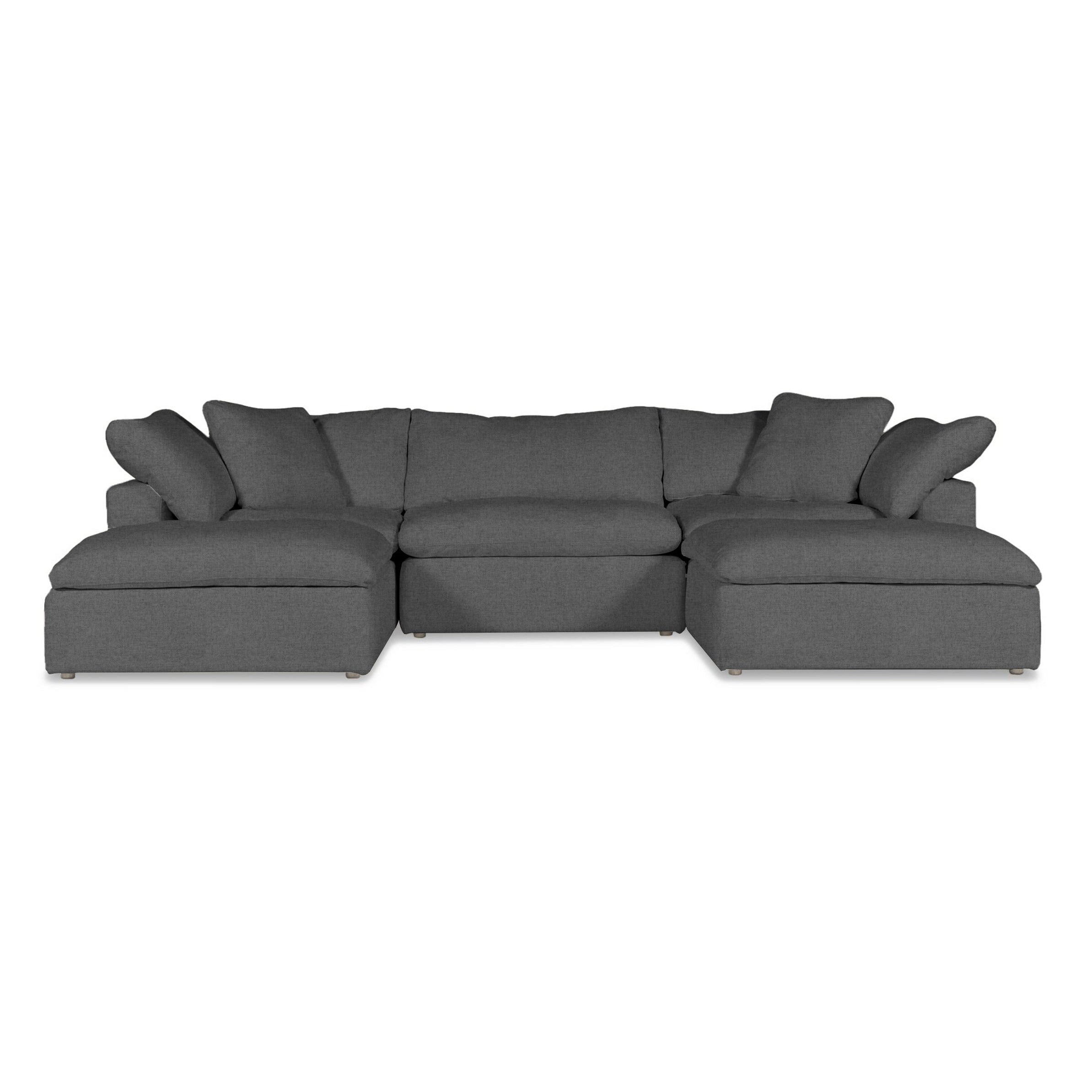 Cloud | 5-Piece Modular Sofa (Includes 2 Ottomans)