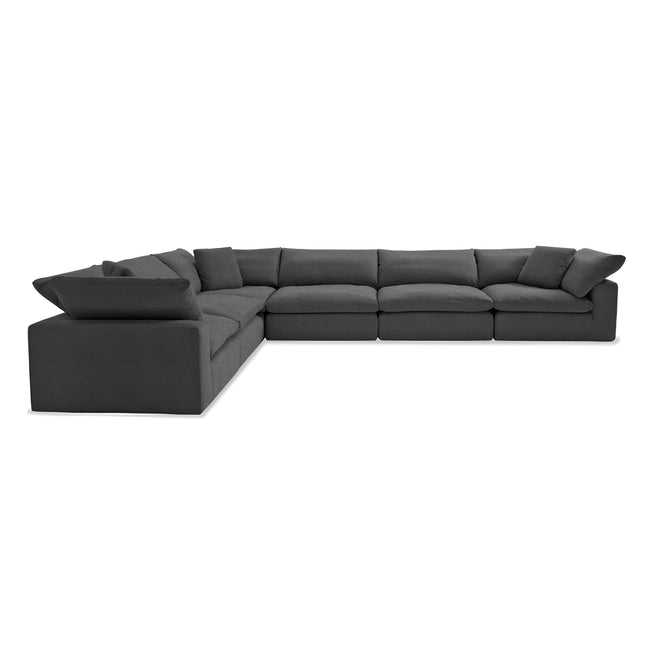 Cloud Classic Modular  Customizable Corner Sofa Feather Down – Banana Home