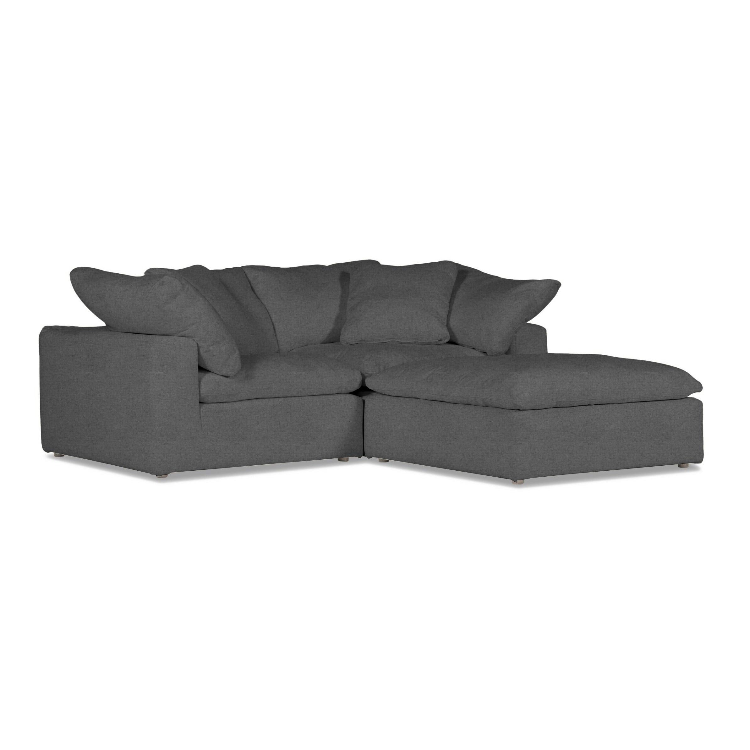 Cloud | 3-Piece Modular Sofa (Includes Ottoman)