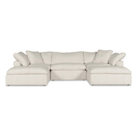 Cloud Classic | 5-Piece Modular Sofa (Includes 2 Ottomans)