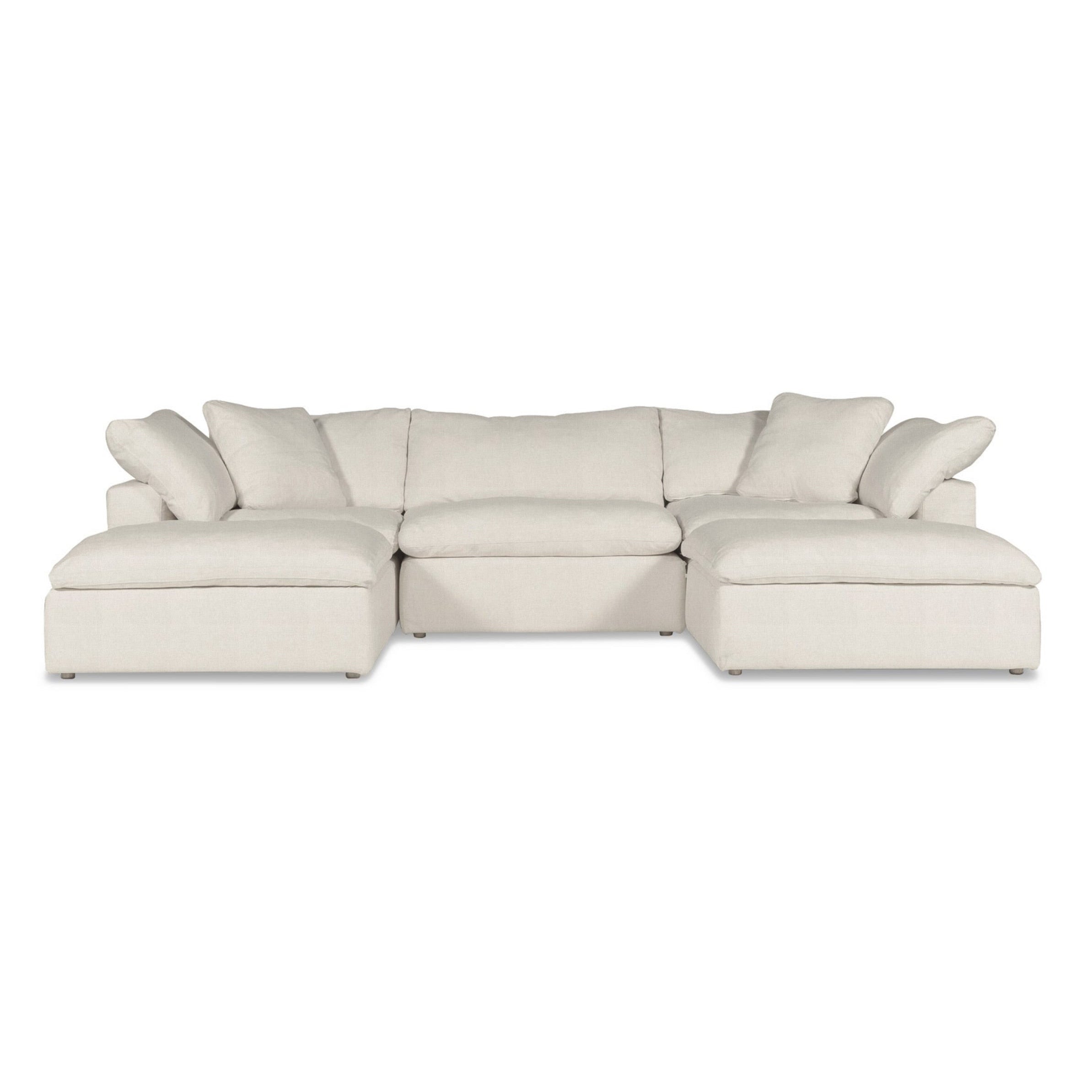 Cloud | 5-Piece Modular Sofa (Includes 2 Ottomans)