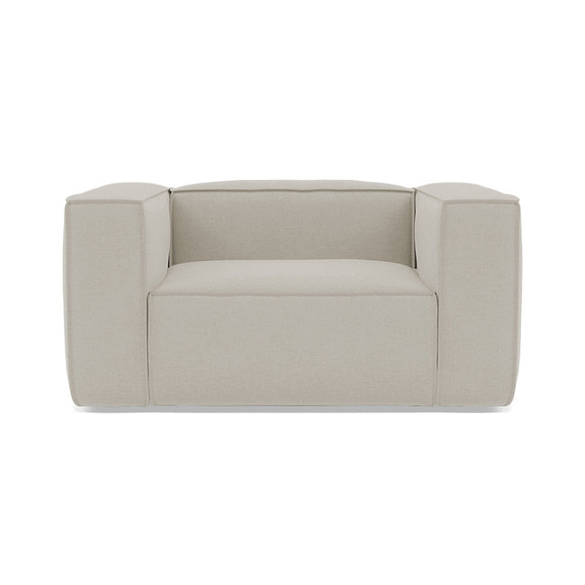 Baree | Fabric 1.5 Seater Boxy Armchair