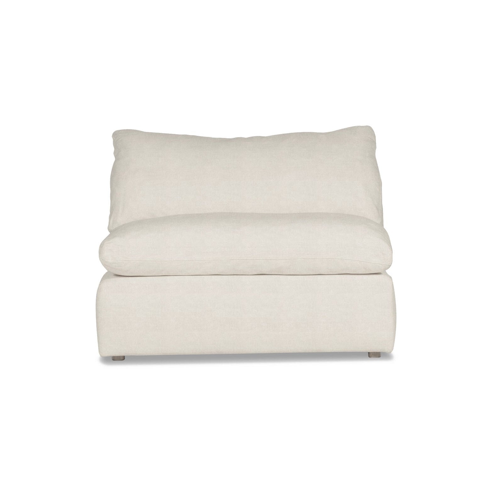 Cloud Armless Chair | Feather Down