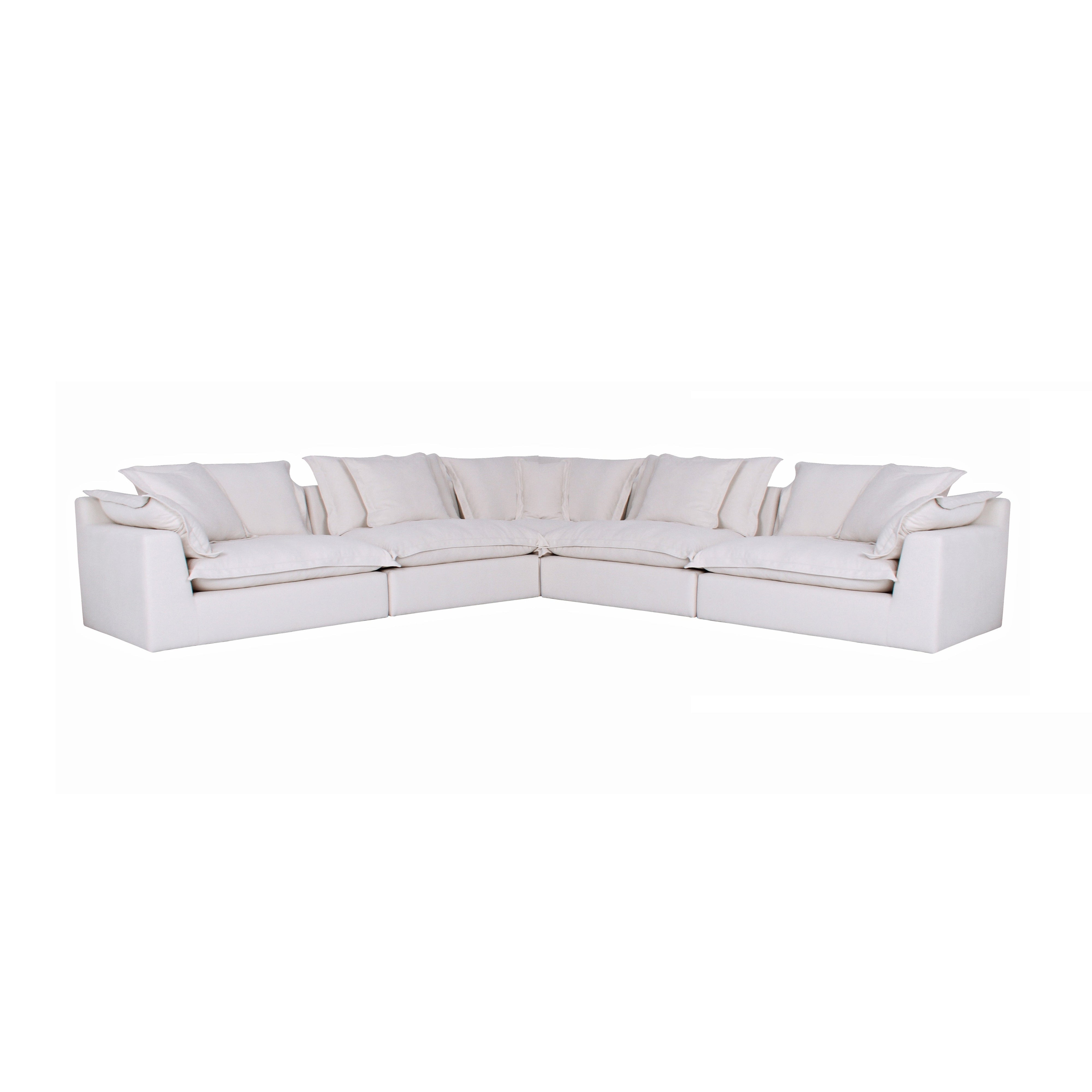 Cosy | Feather Cloud Modular Couch 5 Pcs Corner