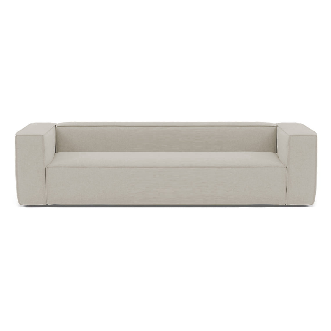 Baree | Fabric 3.5 Seater Boxy Sofa