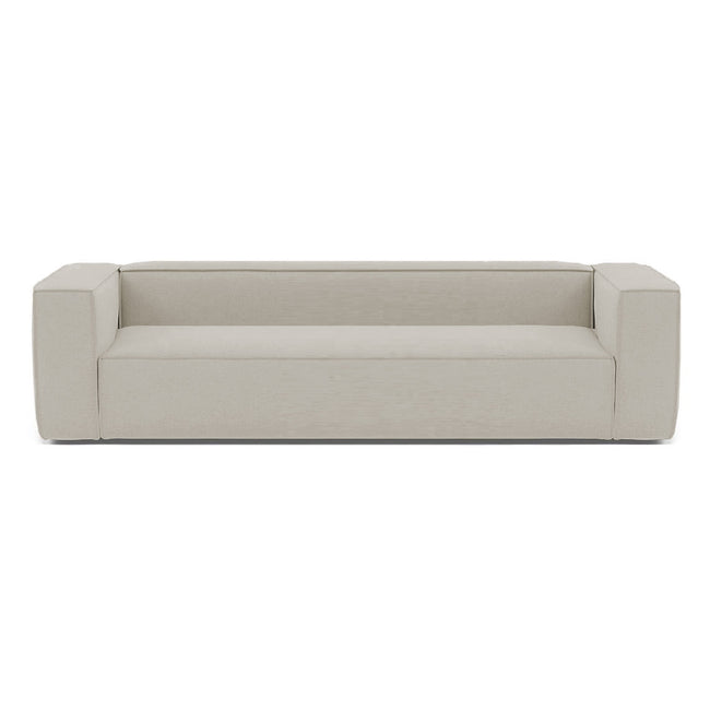 Baree | Fabric 3.5 Seater Boxy Sofa